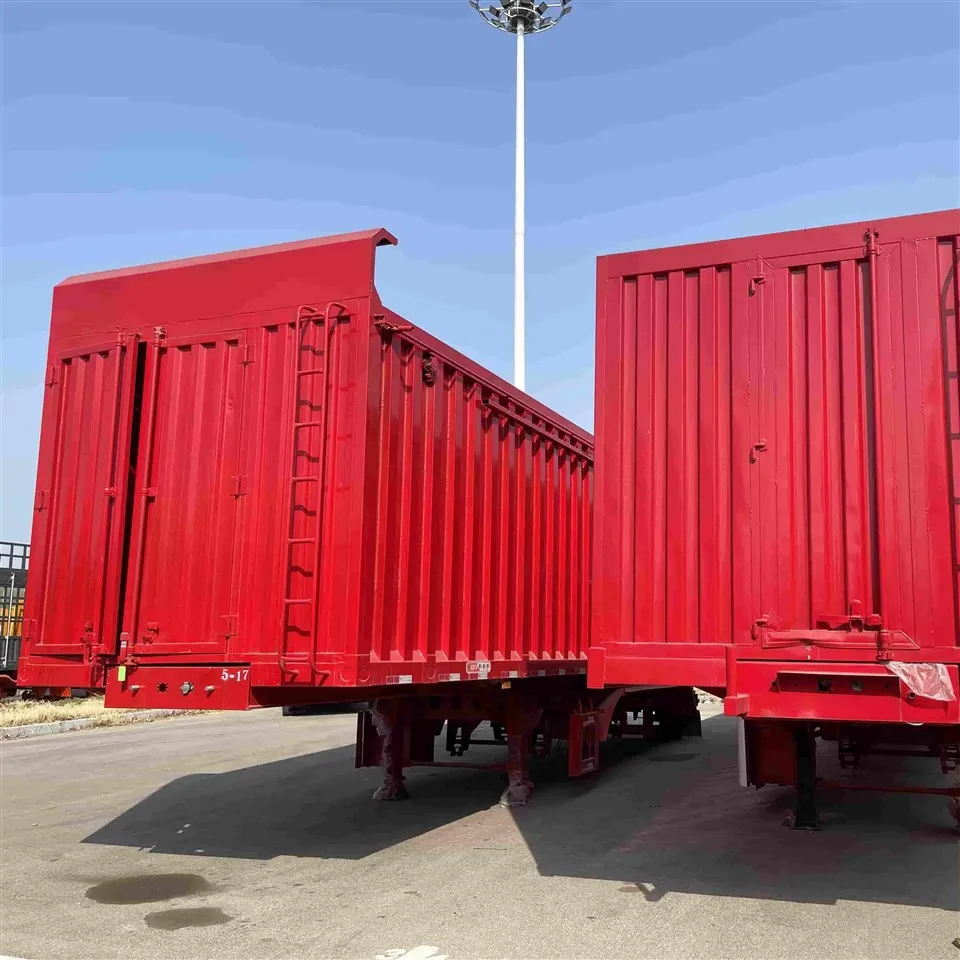 Trailer Veículo de 40 pés 53 pés Caixa fechada Van Tipo semi trailer